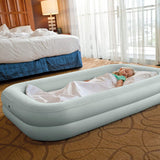 Intex 66810NP Floque + Airbed Air Bed Inflator Travel