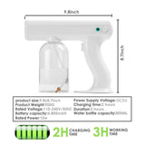 CRONY Electric disinfecting gun Disinfectant Steam ULV Gun Handheld Rechargeable Nano Atomizer