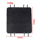Pet Car Seat Mat -29 EAFC Pet Car Seat Mat Oxford Backseat Covers Mat Waterproof Back Bench Seat Car Interior Travel Accessories