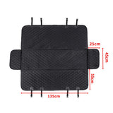 Pet Car Seat Mat -29 EAFC Pet Car Seat Mat Oxford Backseat Covers Mat Waterproof Back Bench Seat Car Interior Travel Accessories